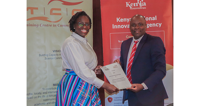 Kenya Innovation Agency and Training Centre in Communication partner to support Researchers in investor readiness in the commercialization of their innovations